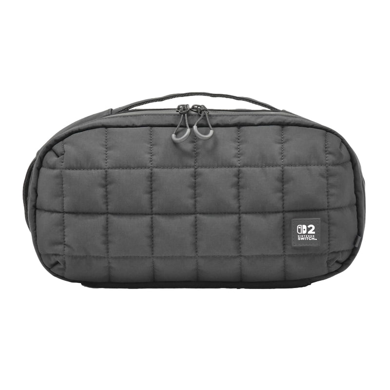 HORI Puff Pouch (Black) Carrying Pouch for Nintendo Switch 2 - Officially Licensed by Nintendo