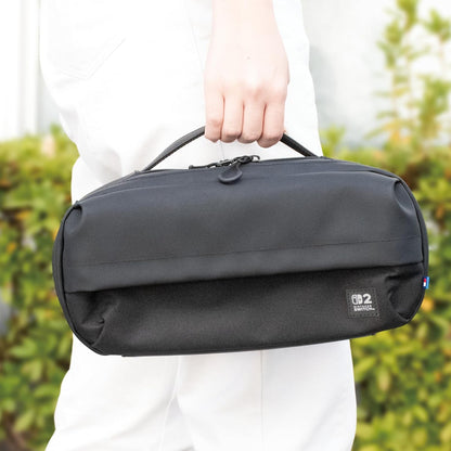 HORI Adventure Pack (Black) - Shoulder Bag for Nintendo Switch 2 - Officially Licensed by Nintendo