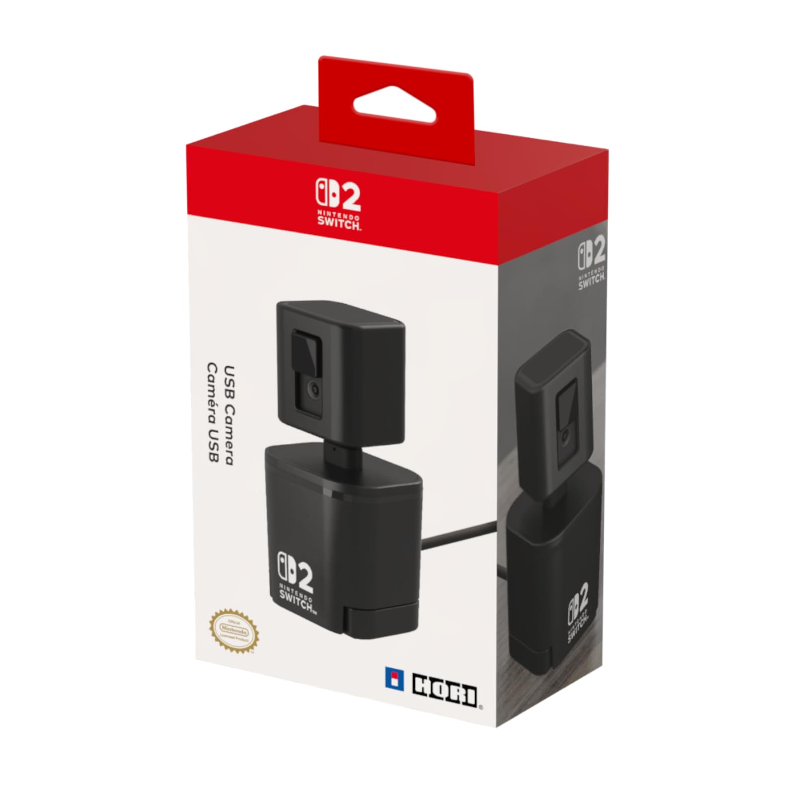HORI USB Camera for Nintendo Switch 2- Officially Licensed by Nintendo