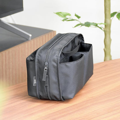 HORI Reversible Travel Pouch (Black) Carrying Pouch for Nintendo Switch 2 - Officially Licensed by Nintendo
