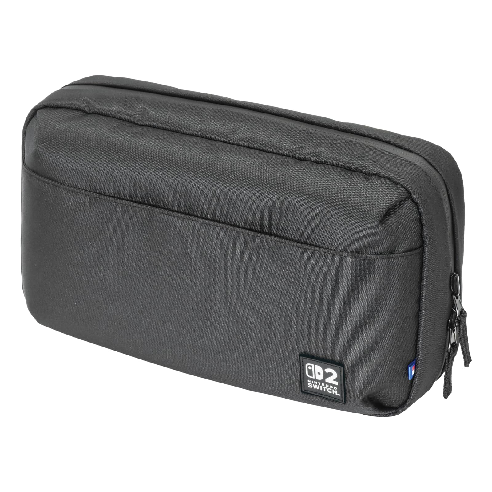 HORI Reversible Travel Pouch (Black) Carrying Pouch for Nintendo Switch 2 - Officially Licensed by Nintendo