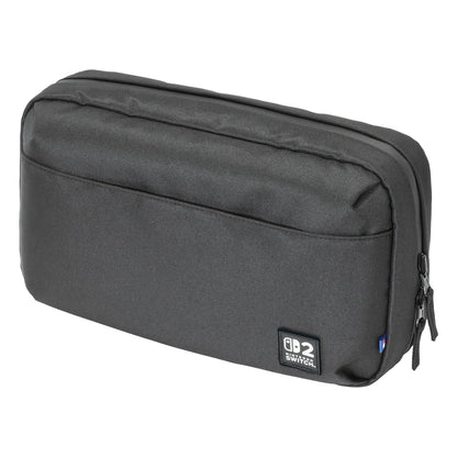 HORI Reversible Travel Pouch (Black) Carrying Pouch for Nintendo Switch 2 - Officially Licensed by Nintendo