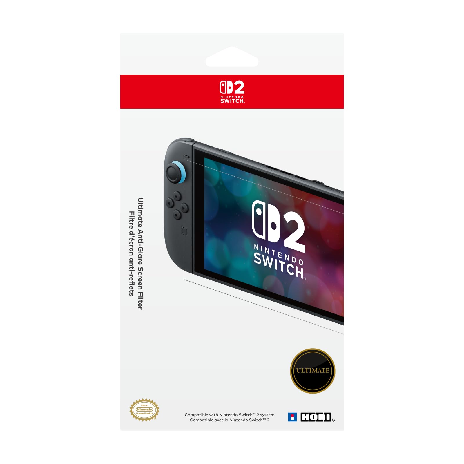 Hori - Ultimate Anti-Glare Screen Filter - Transparent