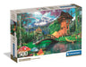 Clementoni -35596-Puzzel 500 HQC De oude compacte doos van het Schoenhuis