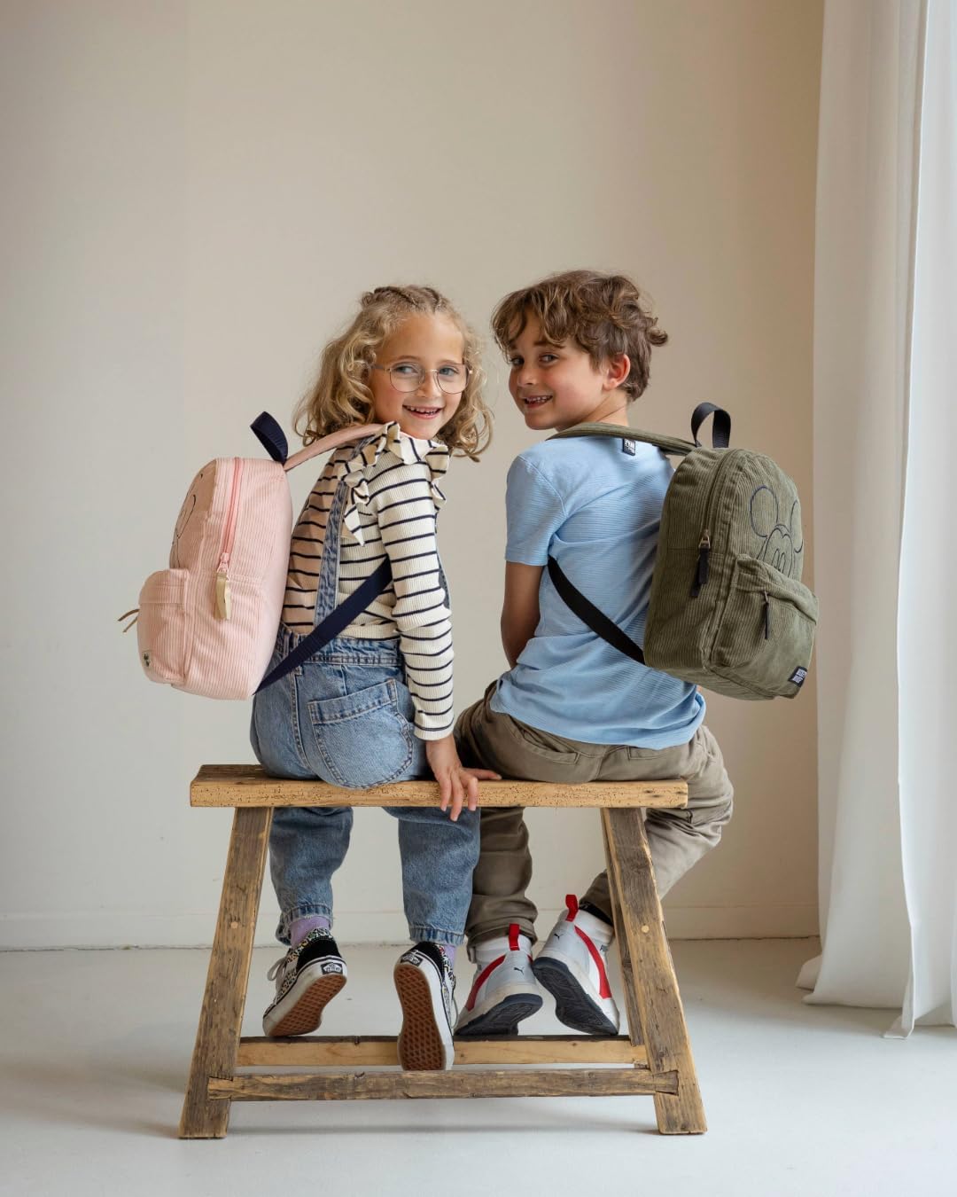 Vadobag Unisex Kinder Rugzak Mickey Mouse Have A Nice Day Rucksack Armee One S