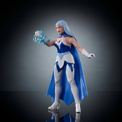 Masters of the Universe Origins Action Figure Frosta Cartoon Collection, 5.5-inch 1980s TV Princess of Power with Ice Powers, Detailed Design & Cape