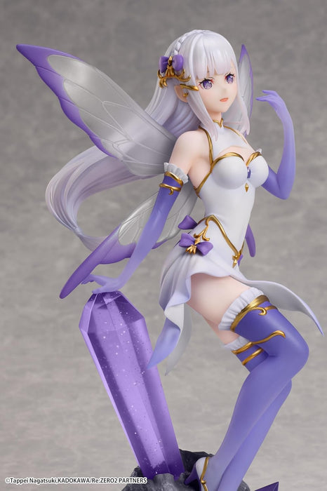 el COCO Emilia Jewel Princess Ver. Statue 9" re:Zero Starting Life in Another World 1/7 Scale