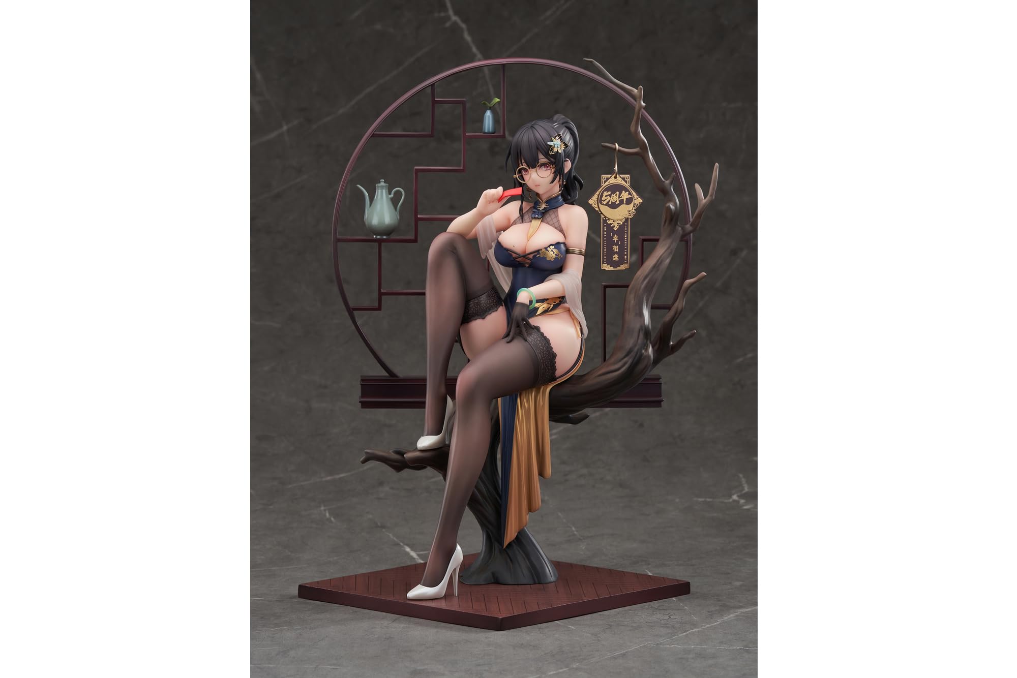 Original Character Statuette PVC 1/7 Xiami China Dress Genboku Ver. 26 cm