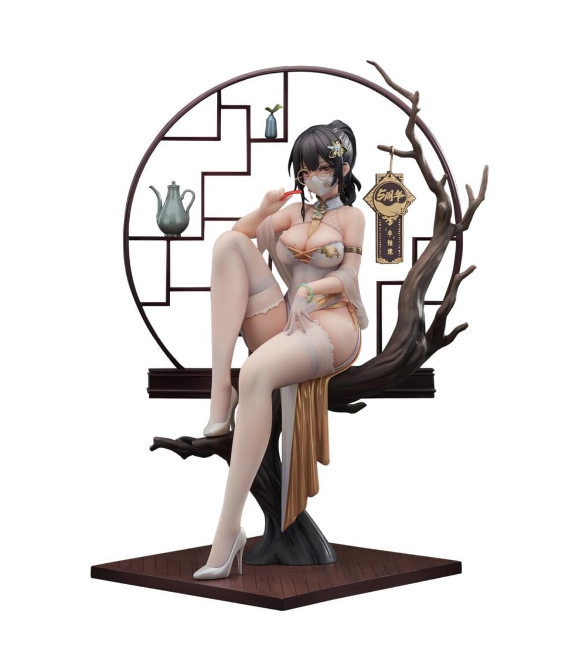 Original Character Statuette PVC 1/7 Xiami China Dress Step On Snow Ver. 26 cm