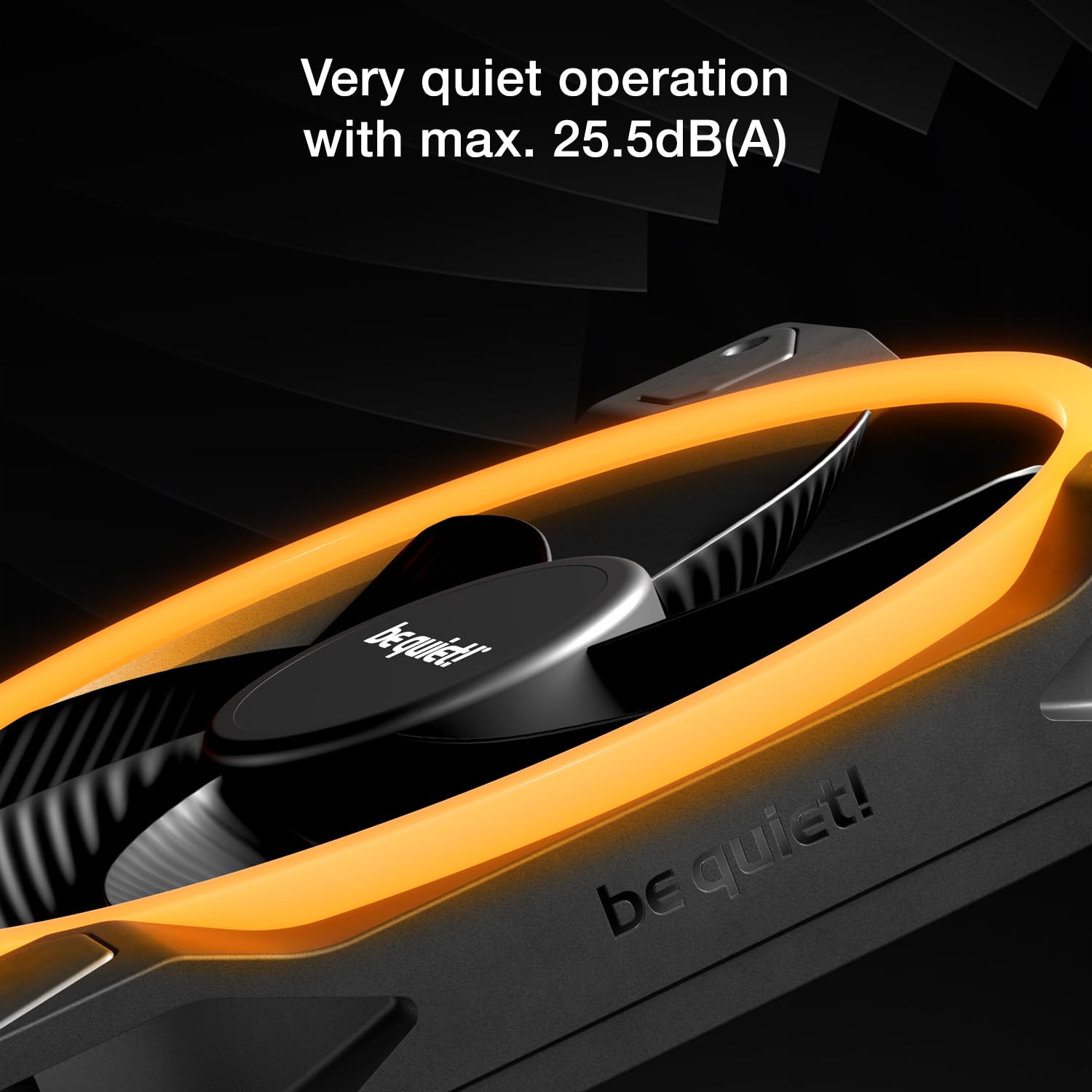 be quiet! Light Wings 140mm PWM Quiet PC Case Fan | Reverse Blade | Black | BL134