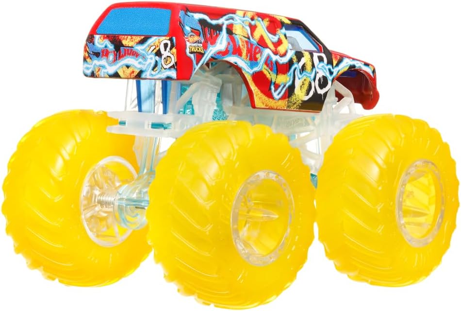 Hot Wheels assortimento, sorpresa, mostro, camion giocattolo, camion, sorpresa, energia demolittiva, scala 1:64, per bambini dai 3 anni in su