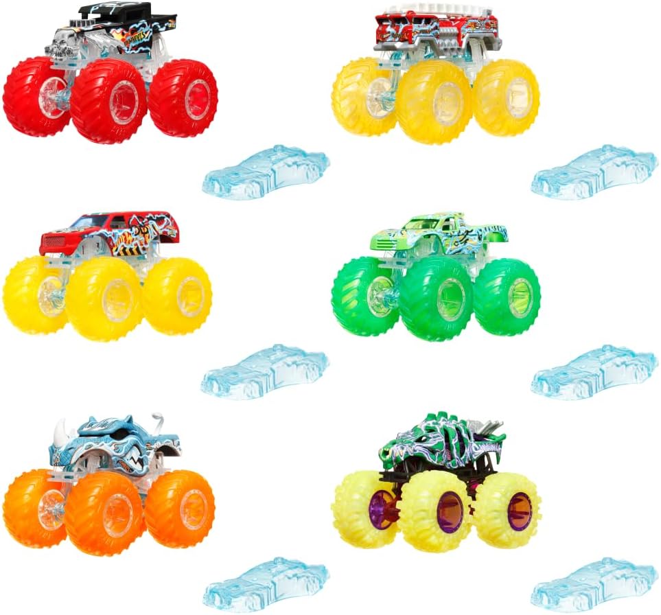 Hot Wheels assortimento, sorpresa, mostro, camion giocattolo, camion, sorpresa, energia demolittiva, scala 1:64, per bambini dai 3 anni in su