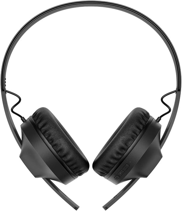 Sennheiser HD 250BT Bluetooth 5.0 Wireless Headphone with AAC, aptX, aptX Low Latency, transducer technology and build-in microphone- 25 hour battery life, USB-C fast charging - Black