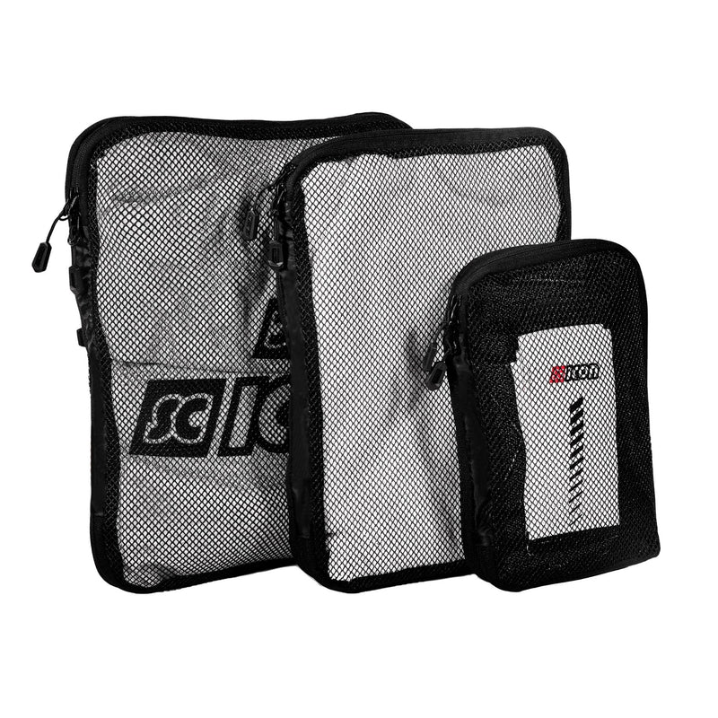Scicon Sports Travel Packing Cubes Set (Black