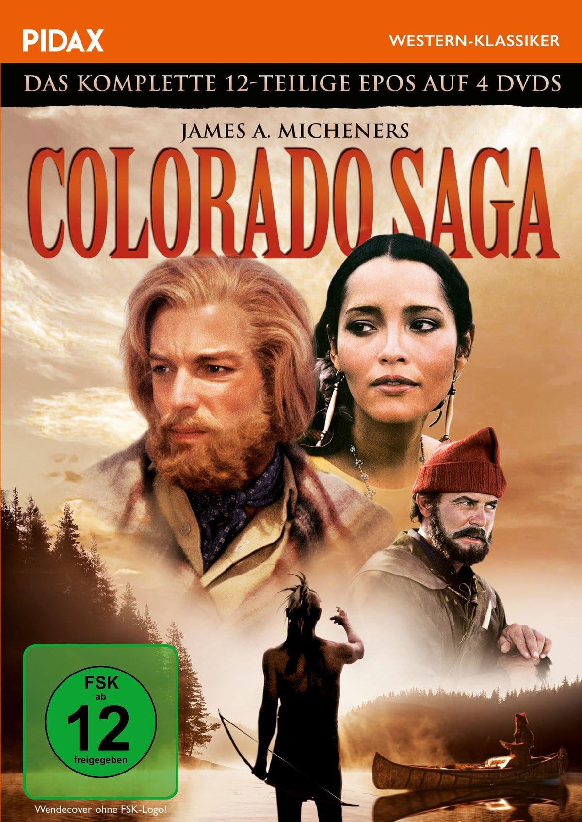 Colorado Saga (Centennial) - Komplettbox / Das komplette 12-teilige Western-Epos mit absoluter Starbesetzung (Pidax Western-Klassiker)