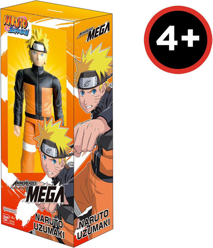 Naruto: Bandai - Anime Heroes - Naruto Personaggio Mega 30 Cm