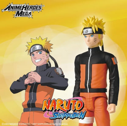 Naruto: Bandai - Anime Heroes - Naruto Personaggio Mega 30 Cm