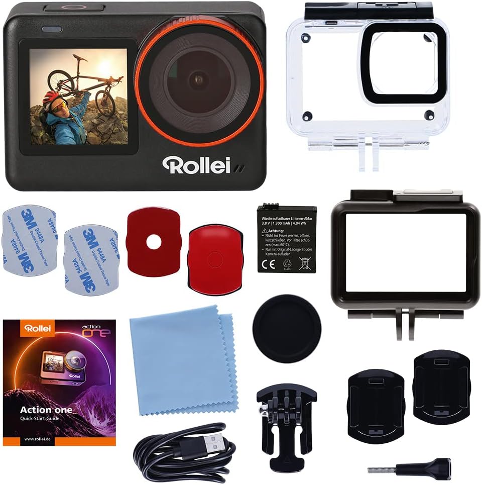 `Rollei - Actioncam One - This Is A 4K Action Camera With 60Fps, 5 Meter Distance, Short Distance, 30 Meter Distance And `