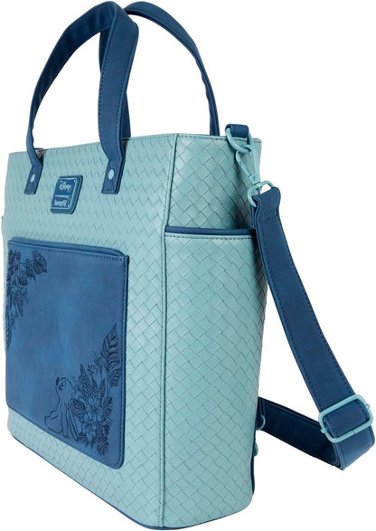 Loungefly Disney Stitch Embroidered Convertible Tote Bag