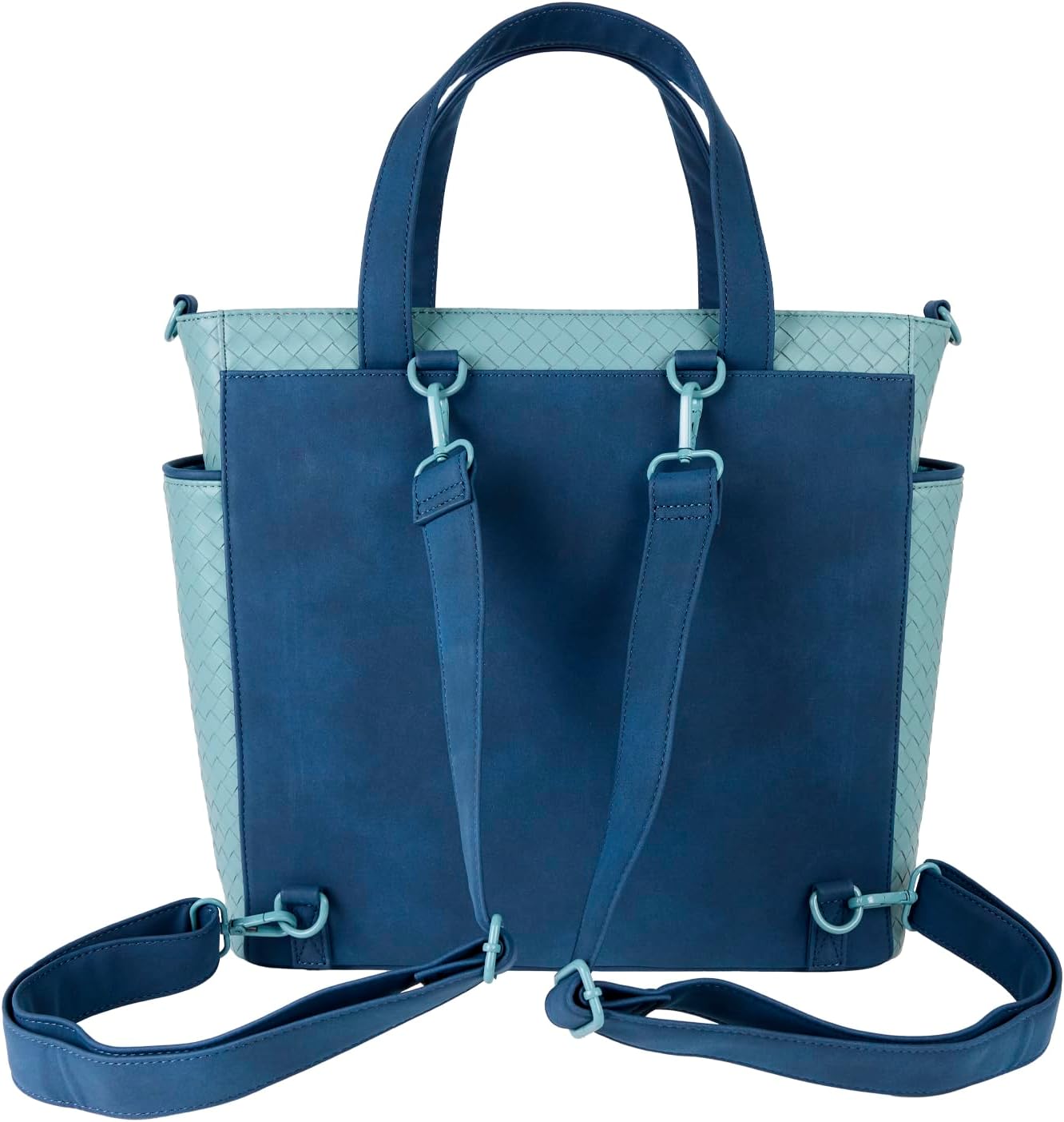 Loungefly Disney Stitch Embroidered Convertible Tote Bag
