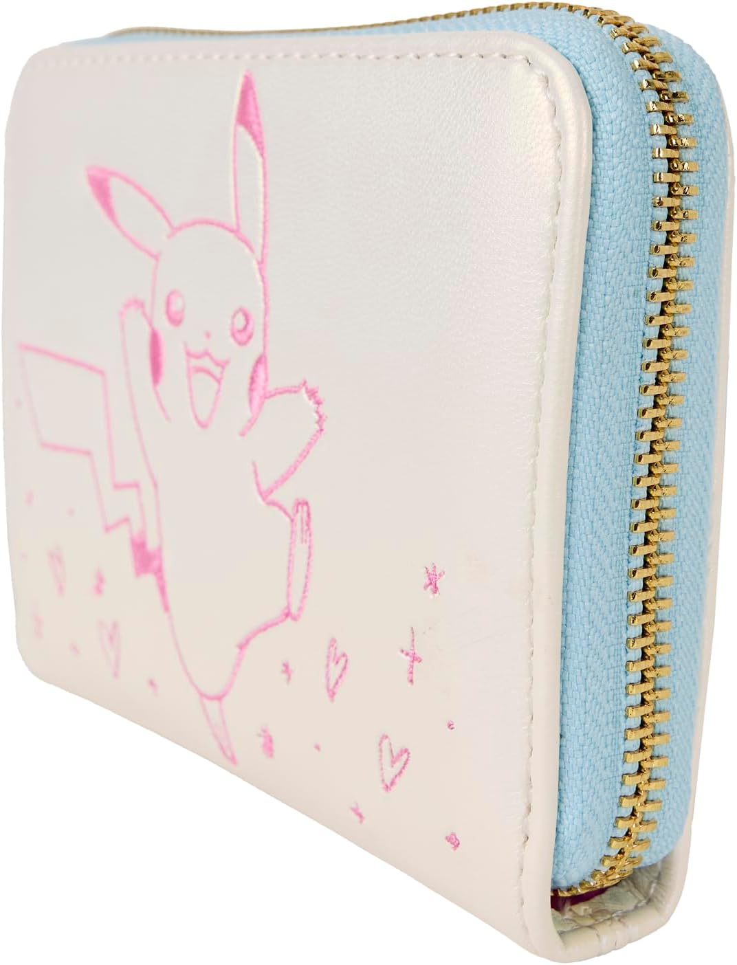Loungefly Pokémon Pikachu Geldbörse mit umlaufendem Reißverschluss