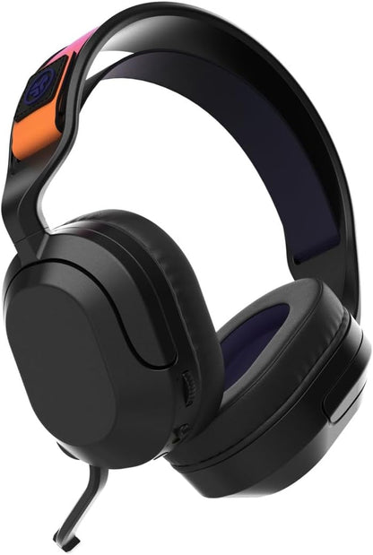 JLab Nightfall Headset Wireless Head-band Gaming USB Type-C Bluetooth Black