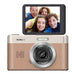 KODAK Pixpro C1 – Ultra-Compact Digital Camera | 13MP BSI CMOS, 4X Zoom, 2.8" LCD Screen, LED Flash – Marron