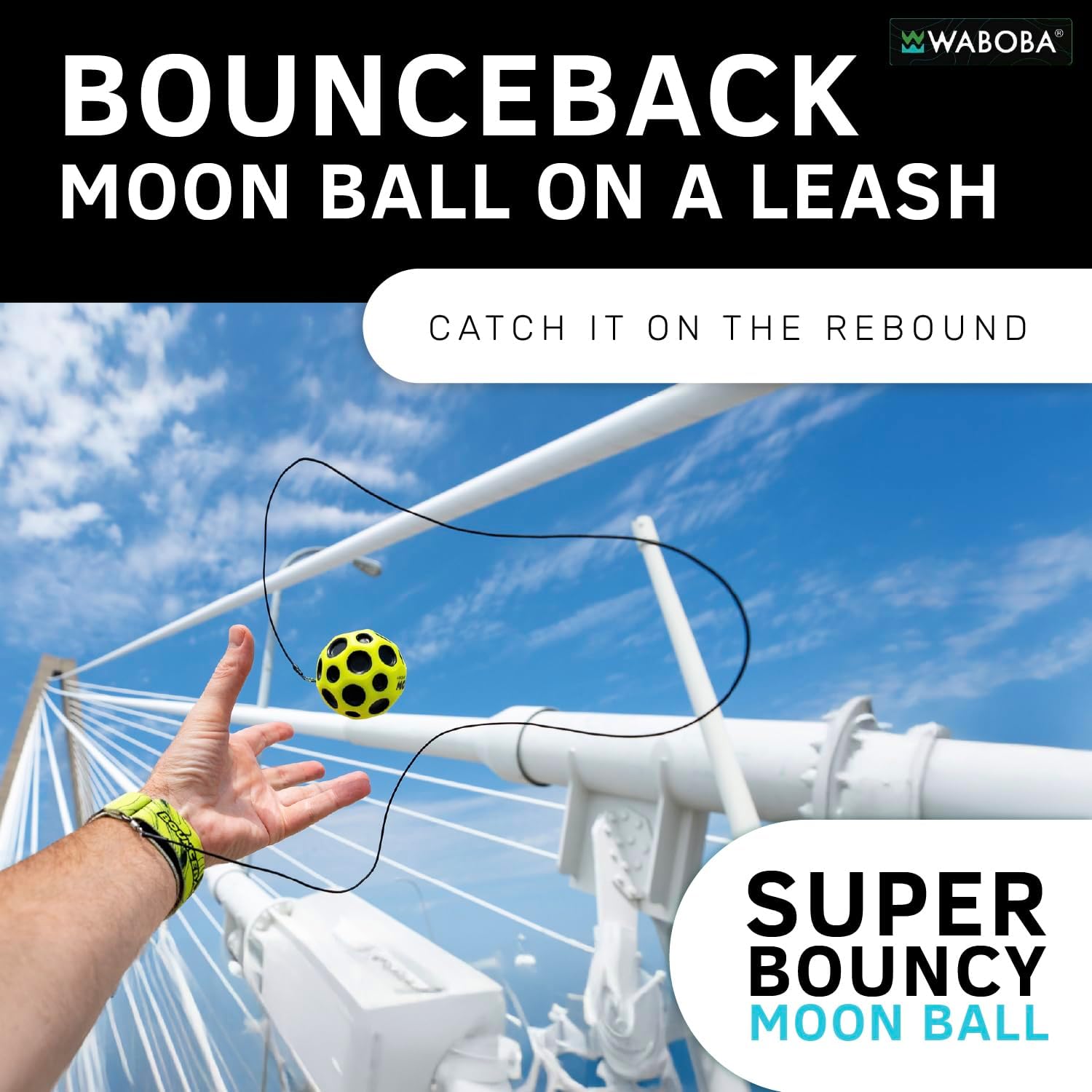 Waboba Bounceback - Returning Moon - Colors May Vary