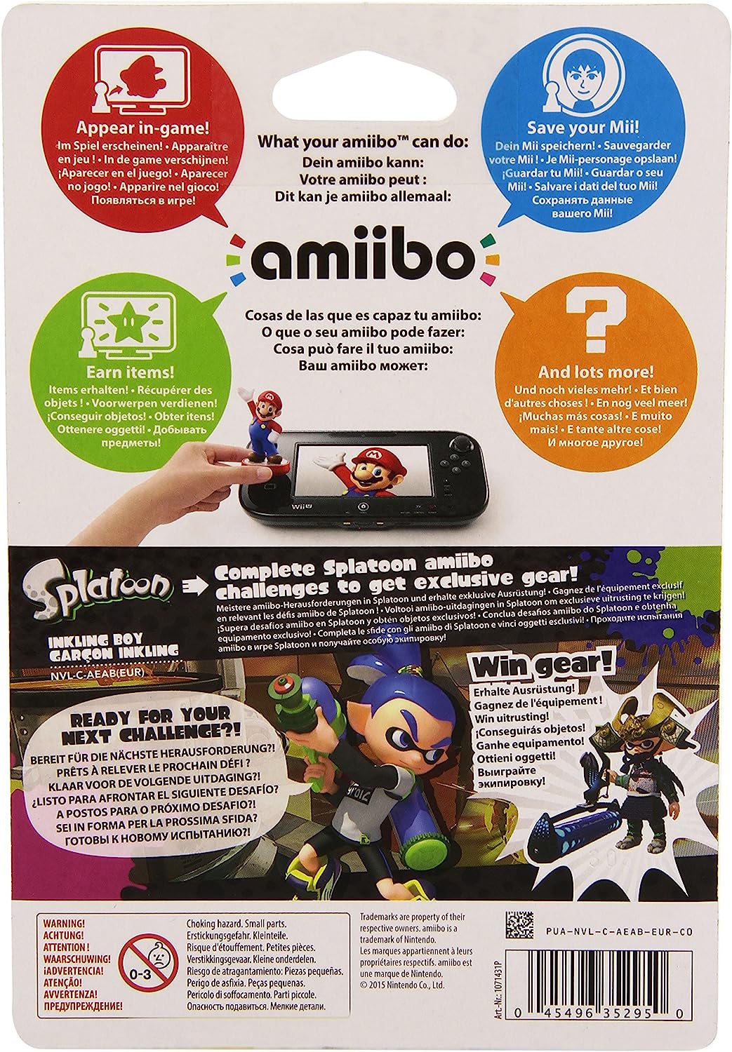 Nintendo Nintendo amiibo Splatoon Inkling-Junge