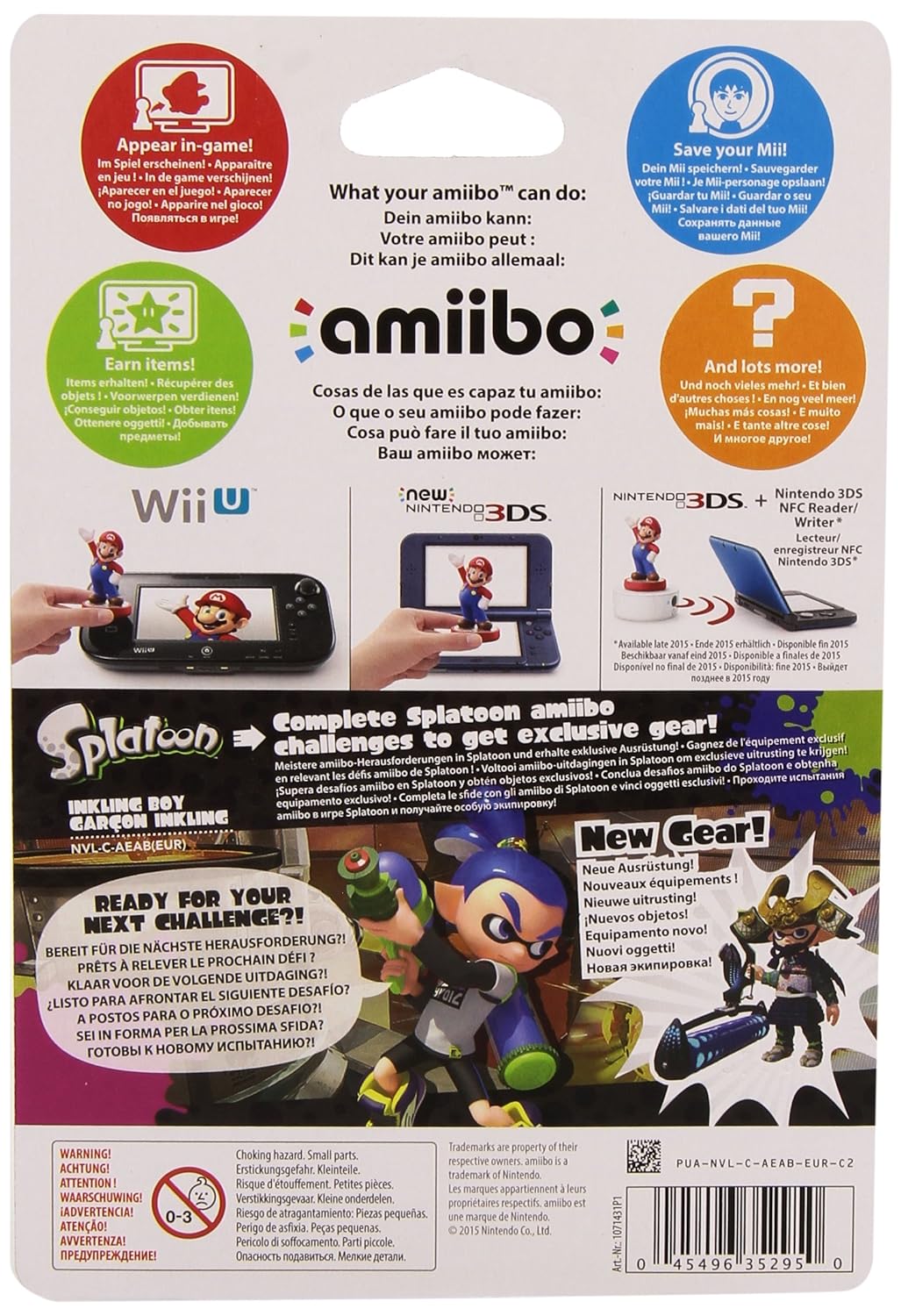 Nintendo Nintendo amiibo Splatoon Inkling-Junge