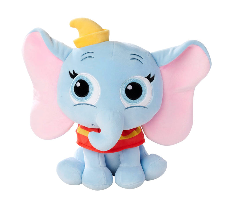 Simba Peluche Disney Doorables Dumbo, 25 cm con Orejas expresivas, Color Gris Encantador y Tacto Ultra Suave, Desde los Primeros Meses, Peluche Coleccionable (6315870547