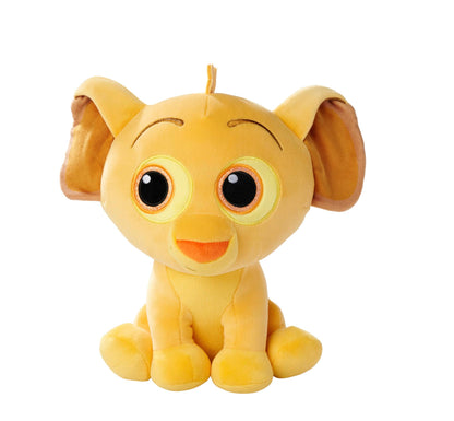 Simba Peluche Disney Doorables, 25 cm con Ojos Brillantes, Pelaje Dorado y Tacto Ultra Suave, Desde los Primeros Meses, Peluche Coleccionable (6315870548