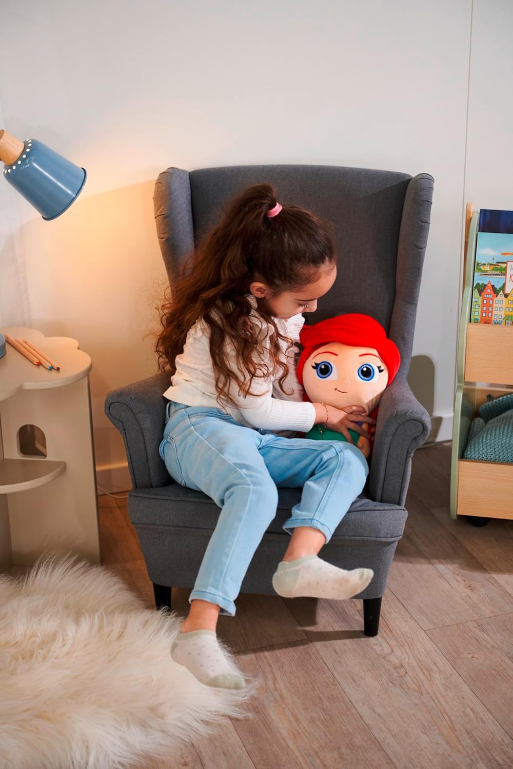 Disney Doorables Ariel, 25 cm Plush Figure, Suitable for Children from the First Months of Life
