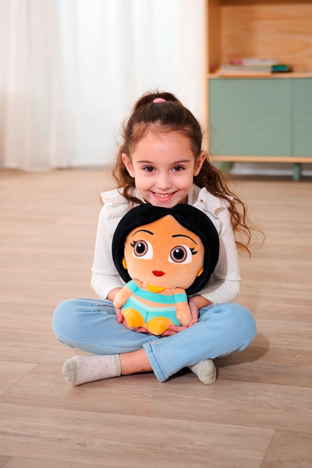 Disney Doorables Jasmine 25 cm Plush Toy Suitable for Children from the First Months of Life