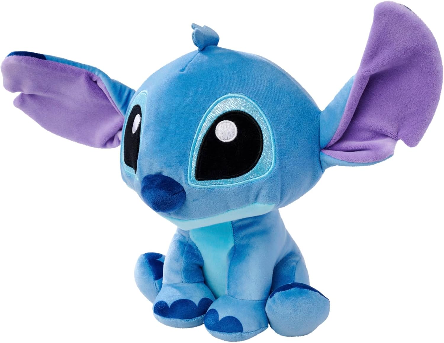 Simba Peluche Disney Doorables Stitch 25 cm con Ojos Brillantes y diseño Adorable, Ultra Suave y Apto Desde los Primeros Meses de Vida - Peluche Coleccionable (6315870552