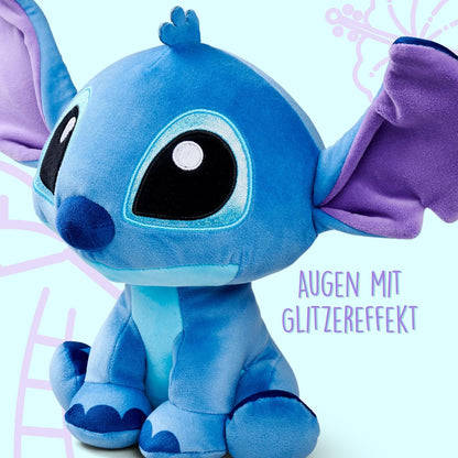 Simba Peluche Disney Doorables Stitch 25 cm con Ojos Brillantes y diseño Adorable, Ultra Suave y Apto Desde los Primeros Meses de Vida - Peluche Coleccionable (6315870552