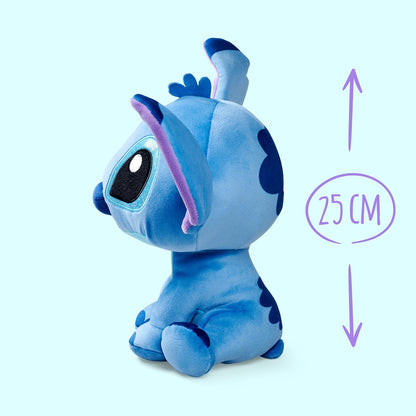 Simba Peluche Disney Doorables Stitch 25 cm con Ojos Brillantes y diseño Adorable, Ultra Suave y Apto Desde los Primeros Meses de Vida - Peluche Coleccionable (6315870552