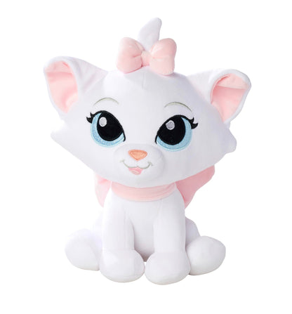 Simba Peluche Disney Doorables Marie, 25 cm con Ojos Brillantes, Felpa Ultra Suave y Lazo Rosa, Desde los Primeros Meses, Peluche Coleccionable (6315870554