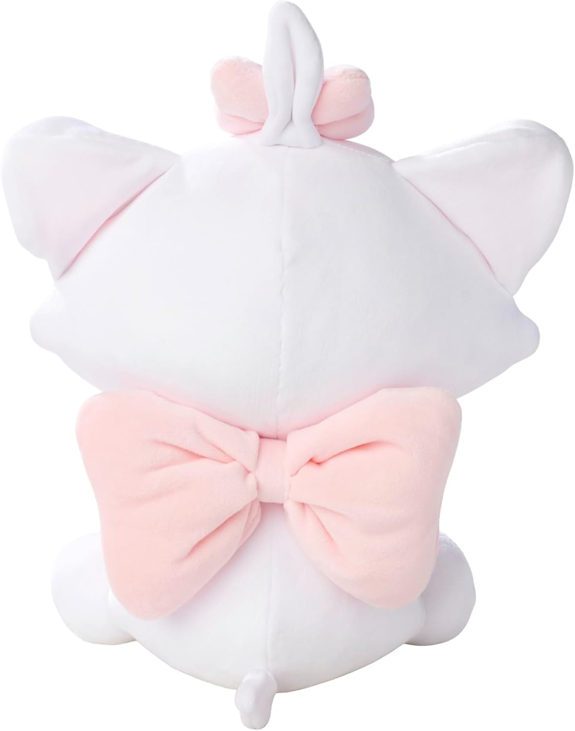 Simba Peluche Disney Doorables Marie, 25 cm con Ojos Brillantes, Felpa Ultra Suave y Lazo Rosa, Desde los Primeros Meses, Peluche Coleccionable (6315870554