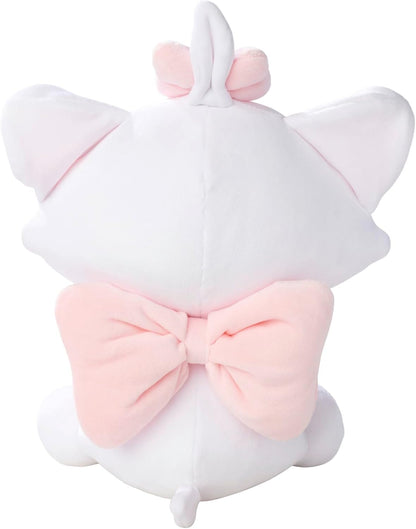 Simba Peluche Disney Doorables Marie, 25 cm con Ojos Brillantes, Felpa Ultra Suave y Lazo Rosa, Desde los Primeros Meses, Peluche Coleccionable (6315870554