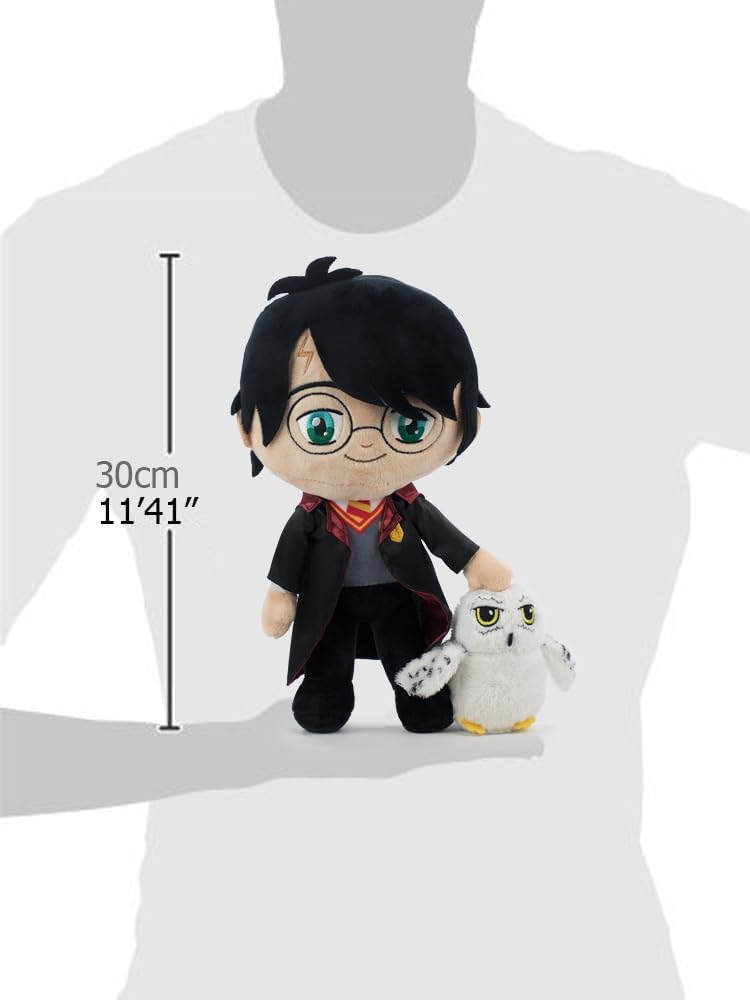 Harry Potter Plush Figures Harry With Hedwig 29 Cm