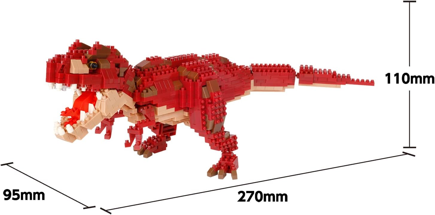Nanoblock Bouwset T-Rex - 850St.