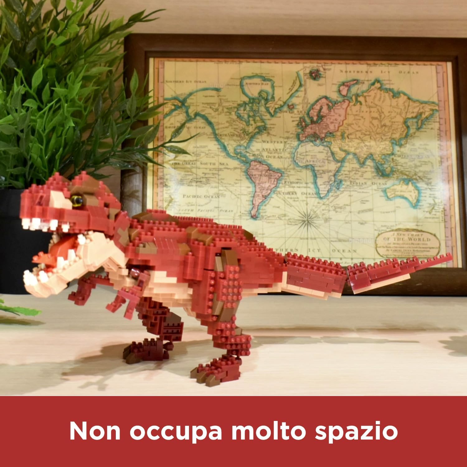 Nanoblock Bouwset T-Rex - 850St.