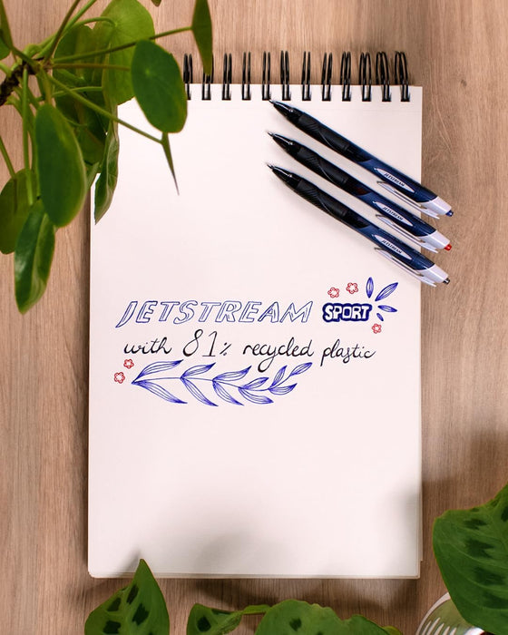 Uni-Ball Rollerball JetStream SXN-150E Blue 1mm Box 12 pcs