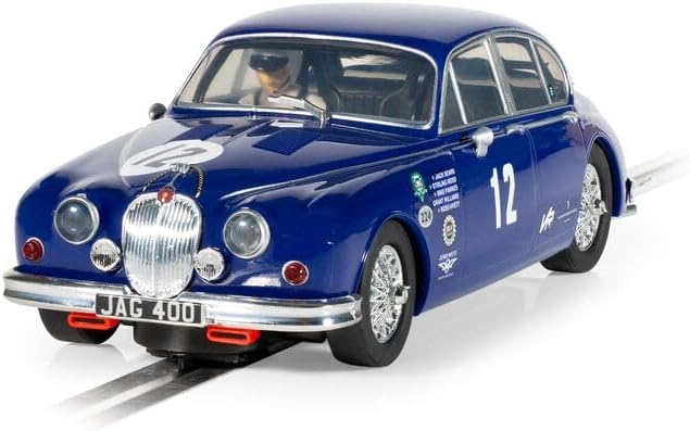 Scalextric C4596 Jaguar MK2 - Grant Williams Racing Slot Car