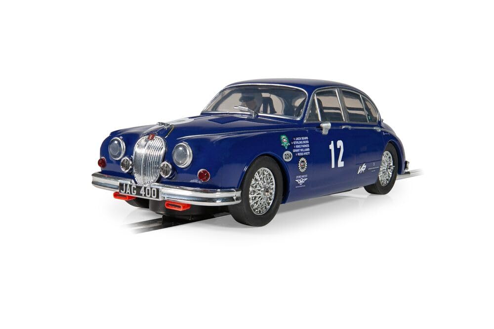 Scalextric C4596 Jaguar MK2 - Grant Williams Racing Slot Car
