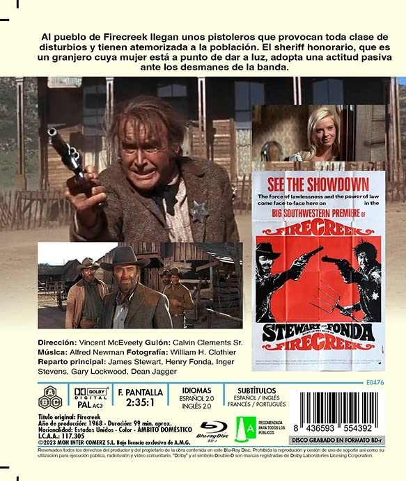 L'Ora Della Furia / Firecreek (1968)  (Blu-Ray