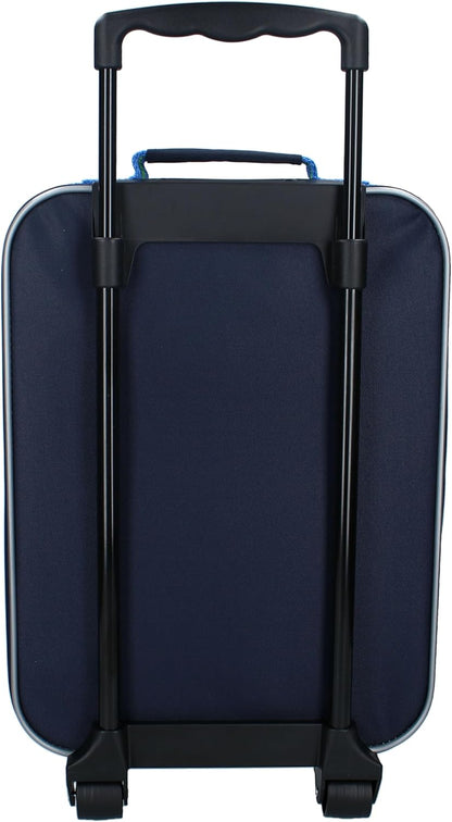Vadobag Dino Trolly, trolley da 12 l, per bambini, a partire dai 2 3 anni, Blu, s, Guscio morbido