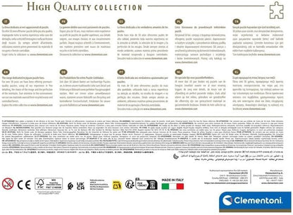 Clementoni - Puzzel met 500 stukjes voor volwassenen en jongens, collectie, thema Riomaggiore, cadeau-idee voor dames en heren, Made in Italy, 49 x 36 cm, 35570