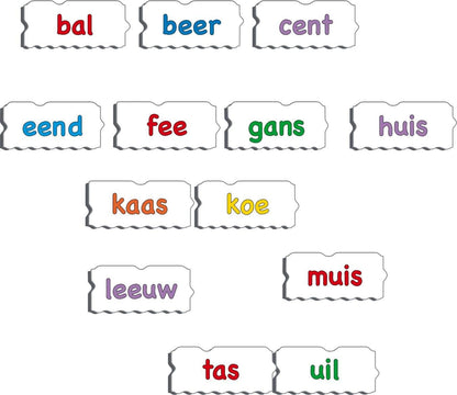 Selecta - Larsen Leren Lezen Woordpuzzel 40st.